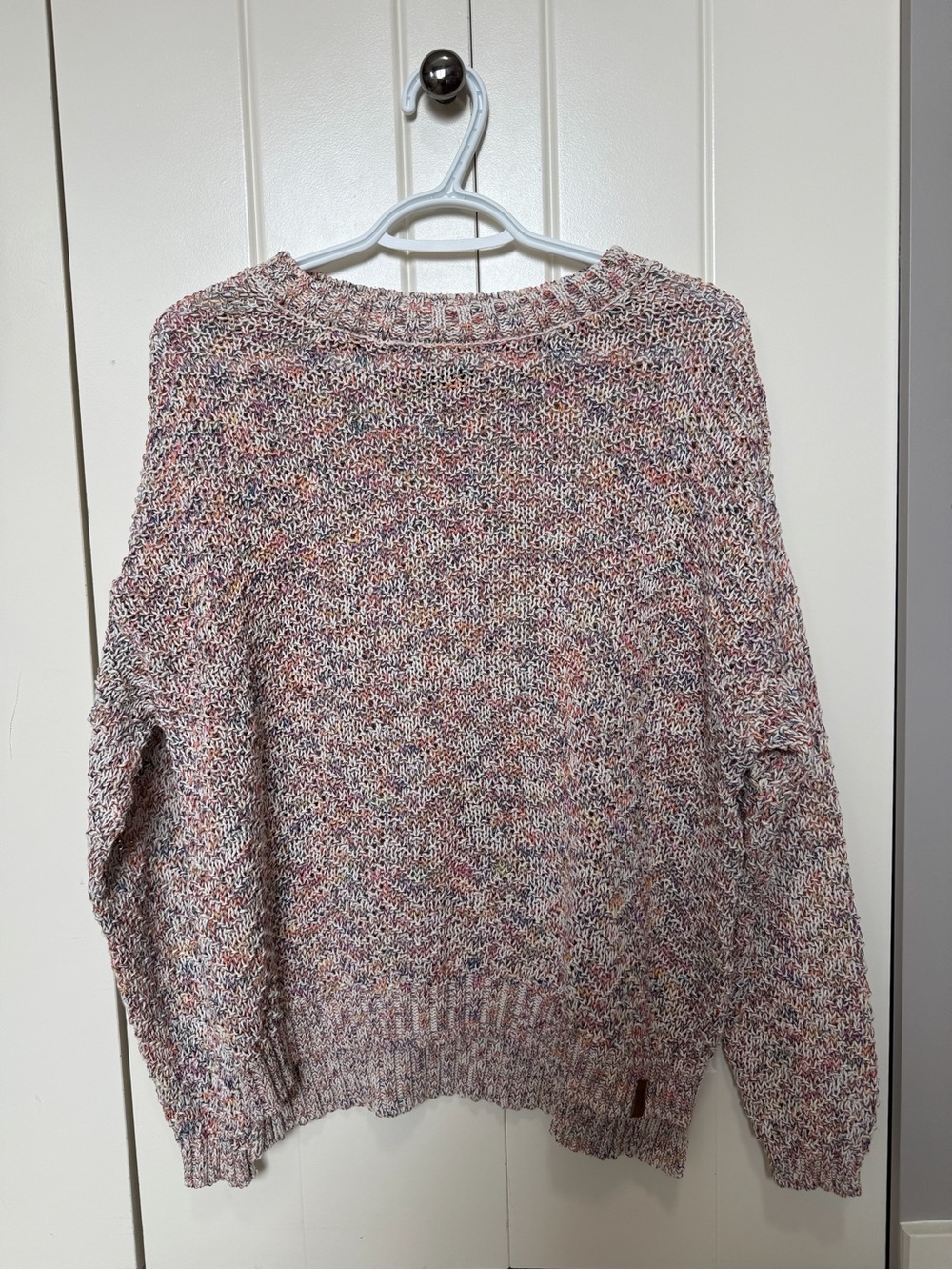 Roots chunky confetti knit sweater